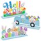 WATINC 3Pcs Easter Table Decorations Wooden Centerpiece Signs for Dining Room Table Easter Bunny for Spring Holiday Easter Party Décor Ornament Indoor Outdoor Garden Yard Lawn Party Supplies
